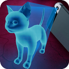 Cat Angela Hologram 3D Kids icon