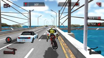Super Highway Bike Racing ảnh chụp màn hình 1