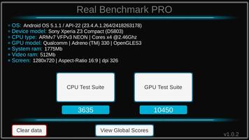 Real Benchmark PRO (CPU, GPU) Cartaz