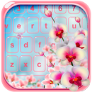Cattleya Orchid Blossom Keyboard Apps APK