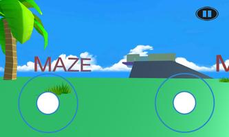 Mystery Maze Runner Labyrinth Simulator Game 3D Plakat