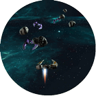 Space Impact Star Game 3D icône