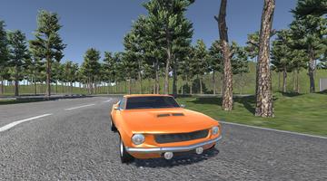 1 Schermata Real American Muscle Car Driving Simulator