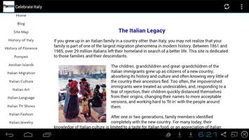 Poster Celebrate Italy