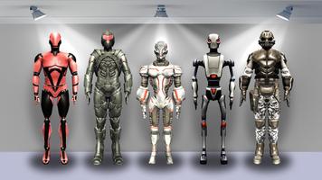 Transformer Robot Se battre Deathmatch Jeu-Lutte Affiche