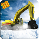 Schnee Bagger Kran-Bau-Simulator 2018 APK