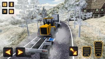 Snow Excavator Crane-Construction Simulator 2018 screenshot 2