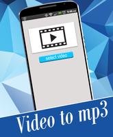 converter mp3 to video पोस्टर