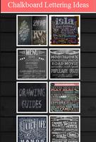 Chalkboard Lettering Ideas Affiche