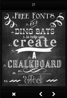 Chalkboard Lettering Ideas capture d'écran 2