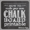 Chalkbord刻字设计