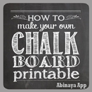 Diseño de letras de Chalkbord APK