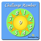 Challenge Number Numerology simgesi