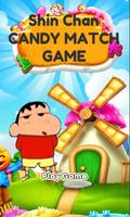 Shinchan Candy Match Game Affiche