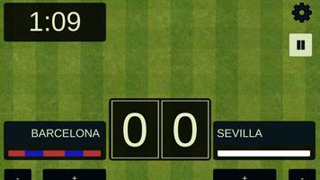 Scoreboard Games Liga Plakat