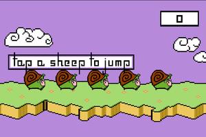 Endless Sheep Hop! screenshot 1