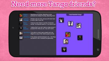 Chat Friend for Tango Cartaz