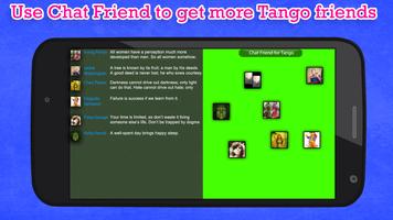 Chat Friend for Tango capture d'écran 1