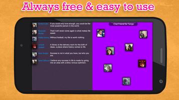 Chat Friend for Tango imagem de tela 2