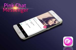 PinkChat Messenger poster