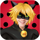 Chat noir Style Camera أيقونة