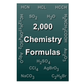 Chemistry formulas