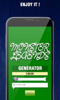 3 Schermata Cheat Unlimited Gold Monster Legends🎮App Prank