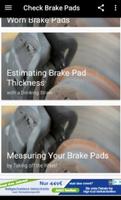 Check Brake Pads تصوير الشاشة 2