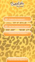 Cheetah Keyboard Themes Affiche