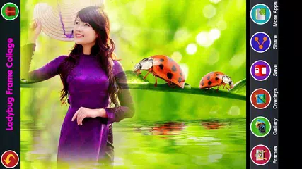Ladybug Frame Collage APK 下載