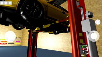 Car Mechanic Garage 3D Cartaz