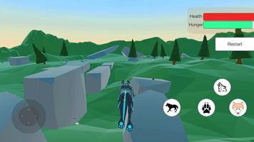 Epic Wild Wolf Simulator 3D captura de pantalla 2