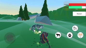 Epic Wild Wolf Simulator 3D captura de pantalla 3