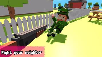 Hello Crazy Neighbor 3D poster