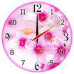 Fleur de Cerisier Horloge