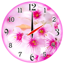 Fleur de Cerisier Horloge APK