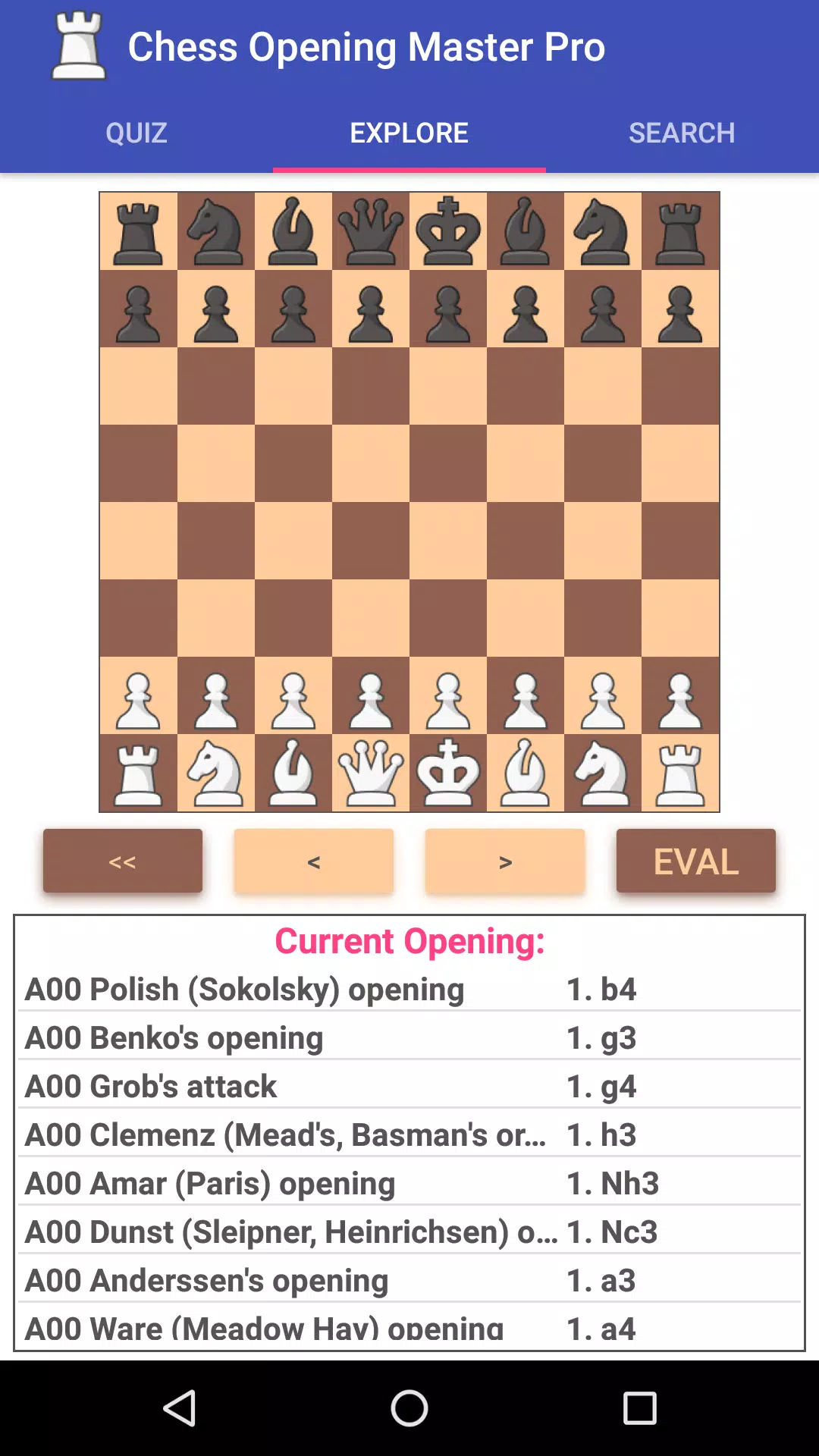 Chess Prep - openings trainer 1.1 Free Download