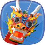 Chinese Kites Live Wallpaper simgesi