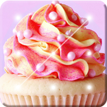 Yummy  Colorful Cupcake Screen Lock