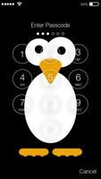 Chrismas Style Penguin Screen Lock Screenshot 1