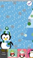 Chrismas Style Penguin Screen Lock screenshot 2