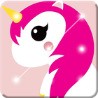 Cute Unicorn Screen Lock icono