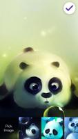 Cute Panda Art Screen Lock screenshot 2