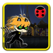 Chibi Ninja Hero Black Cat Dom