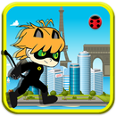 Sprinter Chibi Black Cat Ninja APK