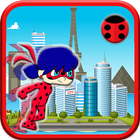 Sprinter Chibi Hero Ninja Girl آئیکن