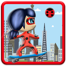 Ninja Girl Chibi Skater Surfer APK