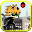 Chibi Black Cat Shinobi Runner