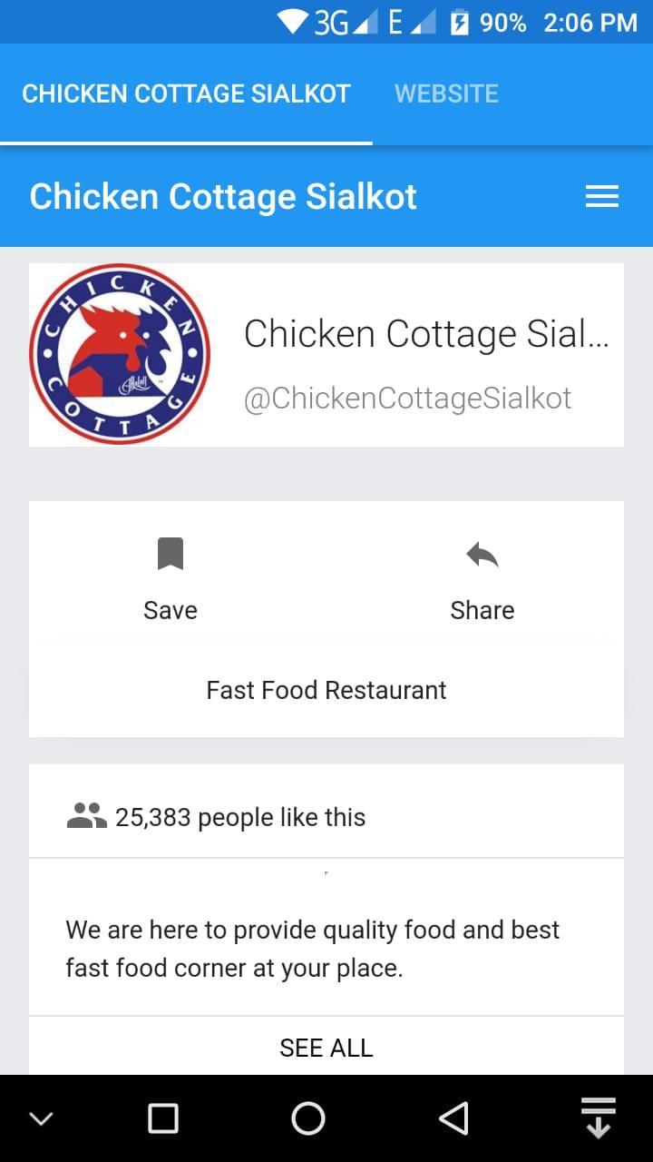 Chicken Cottage Sialkot For Android Apk Download