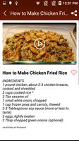 Chicken Fried Rice Recipe Ekran Görüntüsü 2